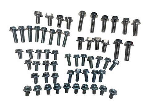 Boutenset 55-delig M6 en M8 flensbouten voor Honda MB en MT