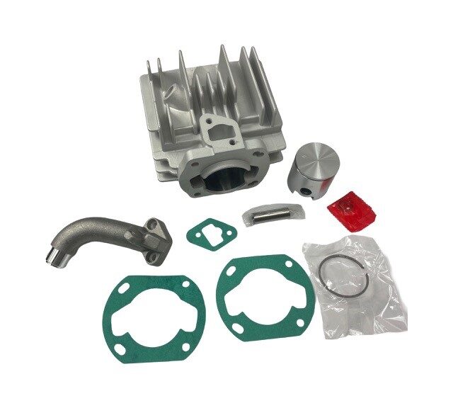 Sachs 504/505 50/4 50/5 Prima Cilinder + Zuiger 50cc 38mm Aluminium Nicasil Sachs 504 505 Flens Hercules Prima + Spruitstuk 15mm