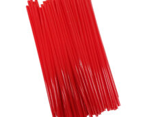 Universeel Spaken Covers Set Rood 24cm ( Op Maat Knippen ) 72 Stuks