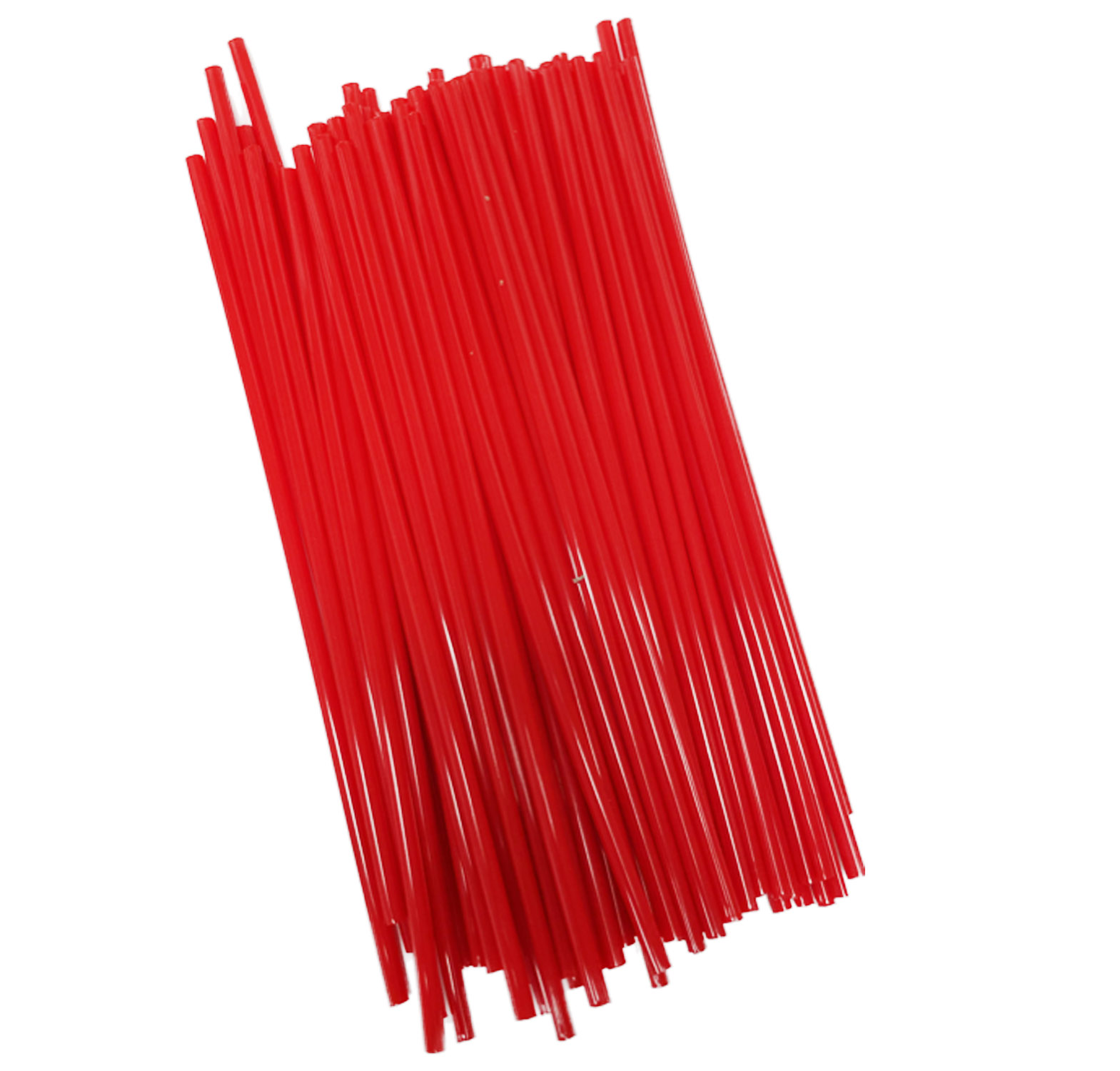 Universeel Spaken Covers Set Rood 24cm ( Op Maat Knippen ) 72 Stuks