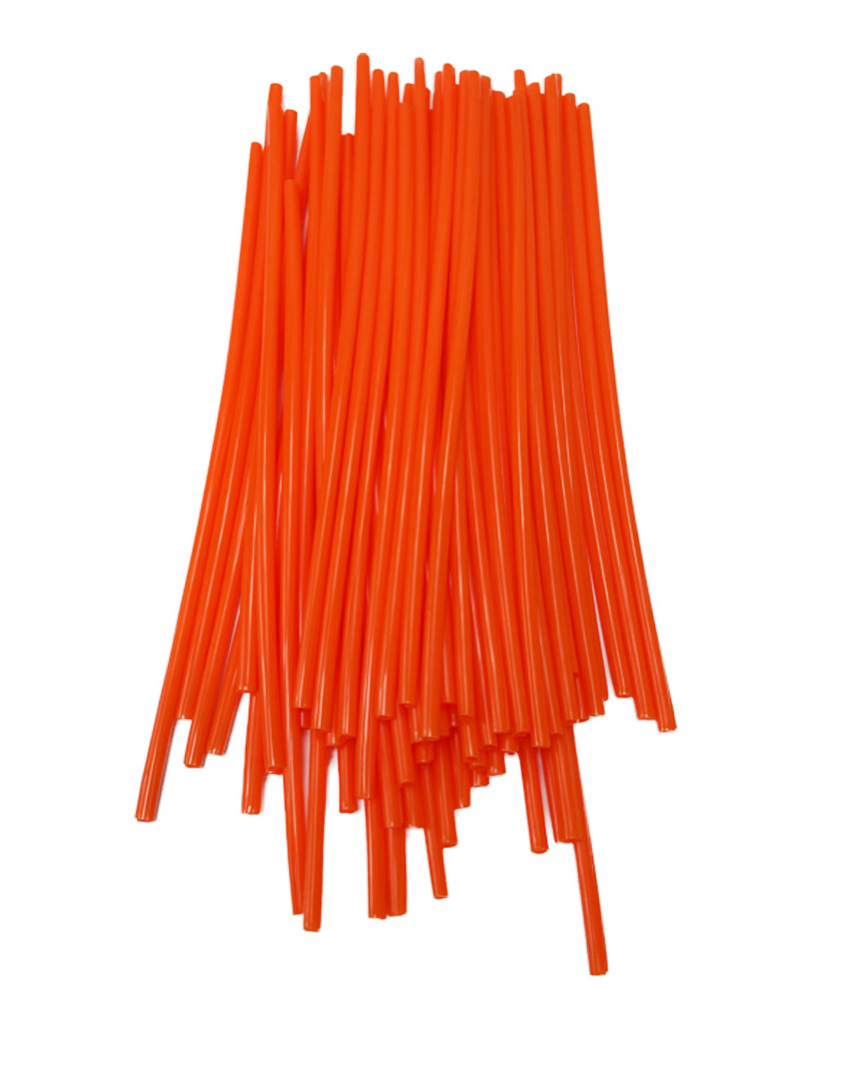 Universeel Spaken Covers Set Oranje 24cm ( Op Maat Knippen ) 72 Stuks