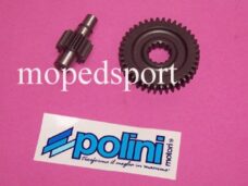 Polini Morini Secundaire Overbrenging 14-40 Suzuki Adress Derbi Vamos Italjet Formula 50 Malaguti Crosser 202.133.2 Op-op!!