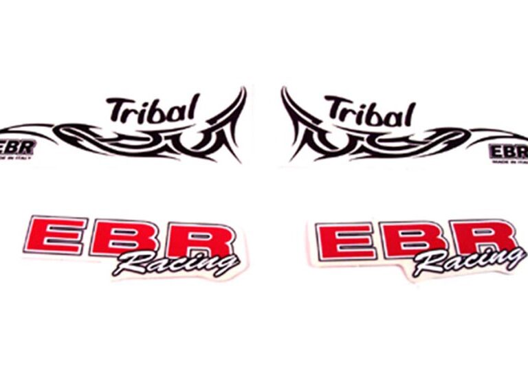 Universeel Bromfiets Puch Maxi Tomos Stickerset E.b.r. Racing