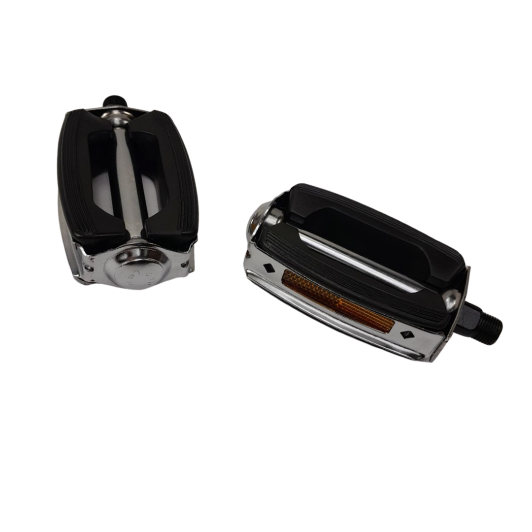 Kreidler Bromfiets Universeel Pedaal Set - Pedalen 9/16 met Reflector Als Model Union Sachs Puch Maxi Nsu Dkw Classic