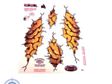 Universeel Stickerset /transferset Brain
