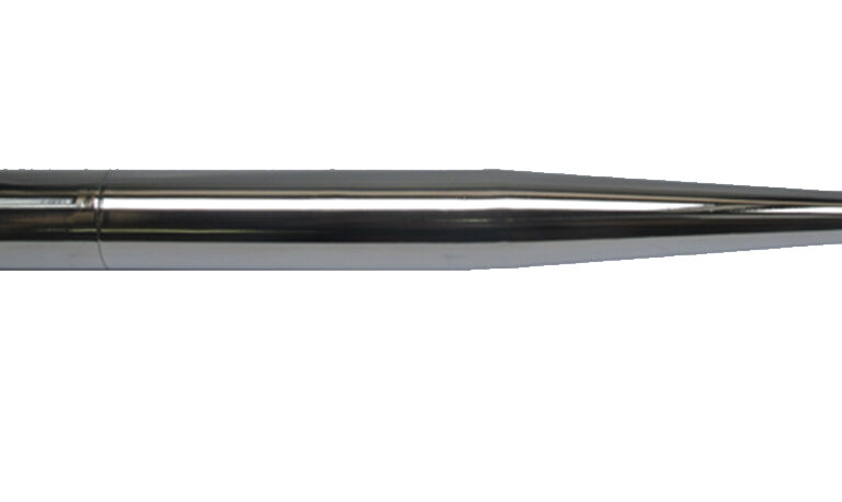 BROMFIETS KS 517 529 530 Uitlaat 32mm 6.3 zonder lasnaad megafoon fluitser dicht (made in EU) 