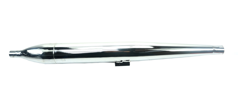 Kreidler Bromfiets Universeel Uitlaat Sigaar Zonder Lasnaad Diameter Uitlaat: 70mm - Spruitstukaansluiting: 28mm