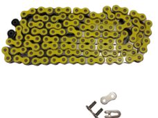 Puch Maxi/ Bromfiets /kreidler Ketting 1/2x3/16 122 Schakels Geel 415 H Tomos