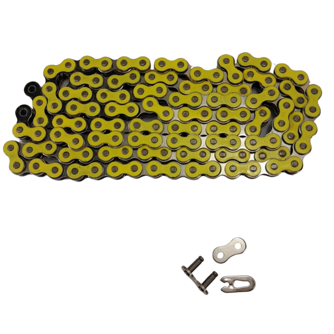 Puch Maxi/ Bromfiets /kreidler Ketting 1/2x3/16 122 Schakels Geel 415 H Tomos
