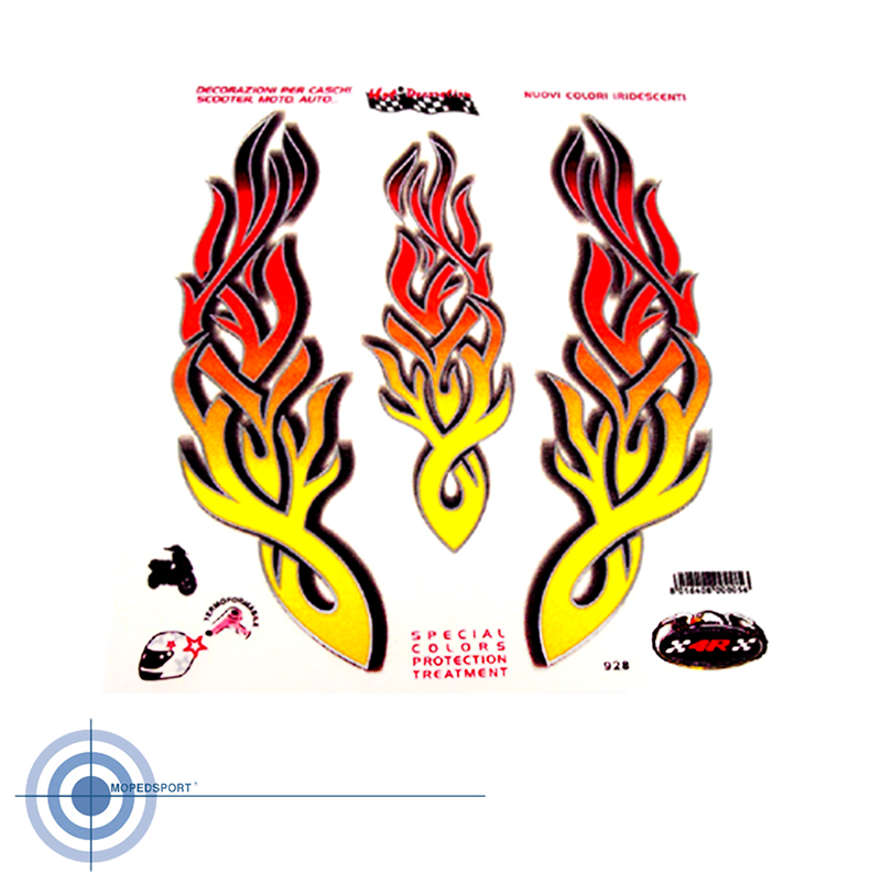 UNIVERSEEL Sticker Transfer flames
