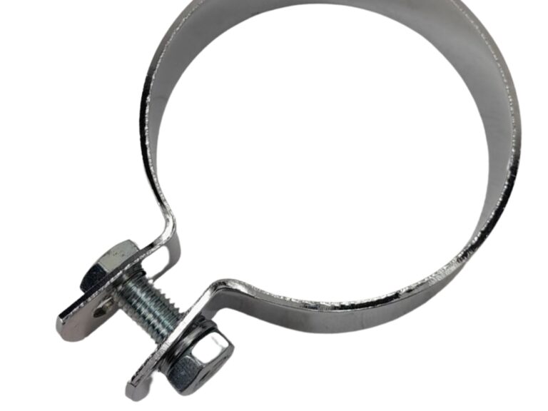 Sachs Bromfiets Uitlaatbeugel / Klem 70mm 18mm Breed Uitlaatklem Uitlaat 70x18mm 517 - 529 - 530 Ks50/ks80 - 540