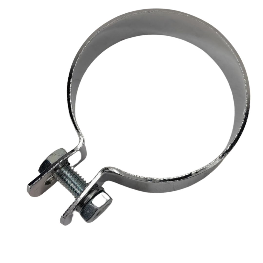 Sachs Bromfiets Uitlaatbeugel / Klem 70mm 18mm Breed Uitlaatklem Uitlaat 70x18mm 517 - 529 - 530 Ks50/ks80 - 540