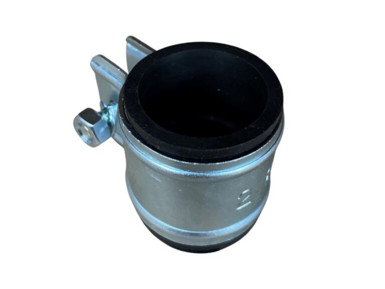 Sachs Hercules Universeel Uitlaatklem Met Rubber 28mm / 30mm Passend Sachs Puch Bromfiets Kreidler Uitlaat