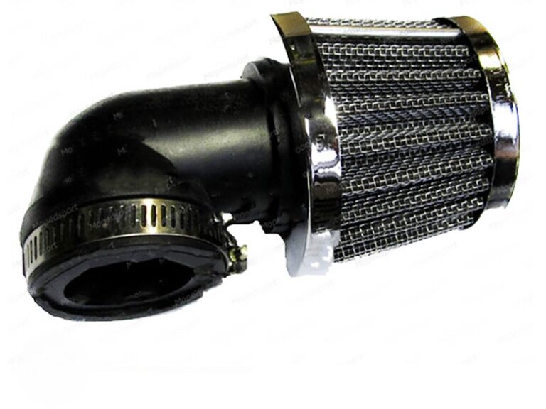 Universeel powerfilter 28mm 90 graden