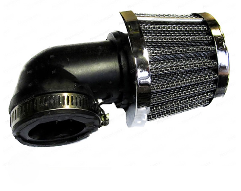 Universeel powerfilter 28mm 90 graden