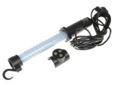 Universeel Werkplaatslamp Led 230v - Magnetische Houder - Draaiende Haak - 2 Lichtbronnen 60 Leds & 9 Leds