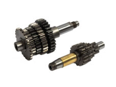 Sachs 50/4 Hercules 50 Ktm Dbs Versnellingsbak 4 Versnellingen 50/4 Sachs / Hercules 50 / Dbs / Ktm 0286 205 010 Tussenas - 0285 108 007 Hoofdas Met Tandwiel (26t) - 0234 056 100 Groot Stationair Tandwiel, 31t - 0234 115 100 Transmissie Tandwiel, 27t - 0234 114 000 Transmissie Tandwiel, 24t - 0234 104 100 Klein Stationair Tandwiel, 22t - 0247 020 000 Ring 29x32x7 - 0247 108 000 Bus 16x20x16