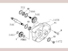 Vespa Lx / Piaggio Tussenas Achterwiel 50cc Axe Origineel 4795715