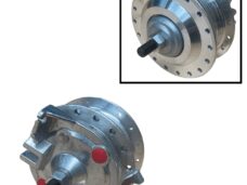 Puch Maxi Naaf Voorwiel Aluminium Met Ankerplaat Voor Spaakvelg Maxi S N X30