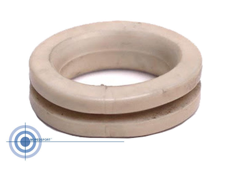 Wit frame rubber voor Puch MS50 MV50 VS50 brommer