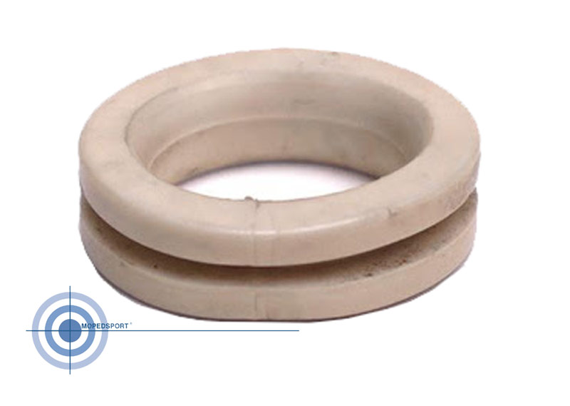 Wit frame rubber voor Puch MS50 MV50 VS50 brommer