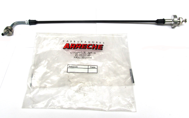 Câble de starter manuel 32 cm pour carburateur Amal Malaguti Aprilia Derbi Kymco