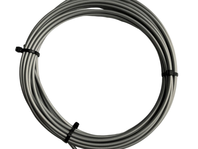 Universeel Bromfiets Werkplaats Scooter Buitenkabel/remkabel Zilver 10 Meter Op Rol 5mm Elvedes Teflon Kabel