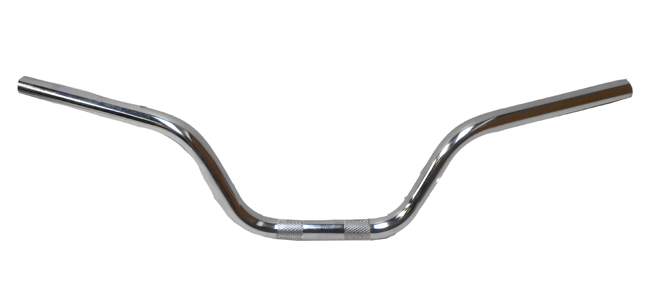 BROMFIETS 448 529 530 540 Stuur 448-13.101/448-46.101 model 529 530 540 - Breedte: 600mm - Hoogte: 130mm -Diameter: 22mm
