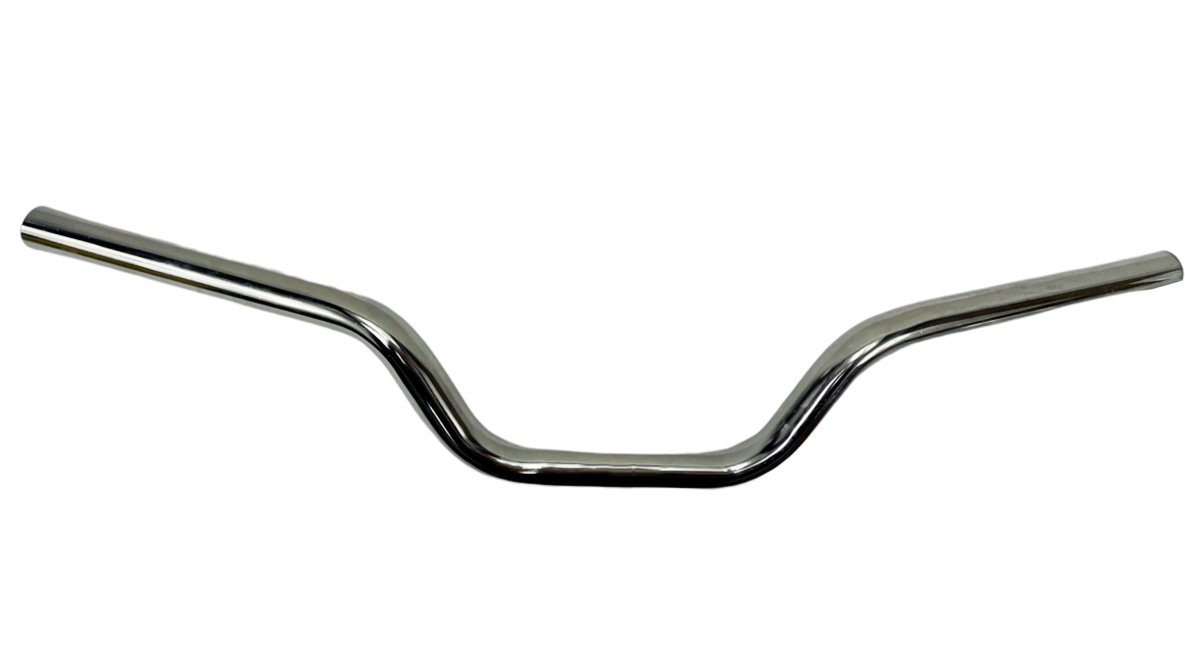 BROMFIETS CS50 517 Stuur 517-13.600 met gaten - Lengte: 630mm - Hoogte: 90mm -Diameter: 22mm