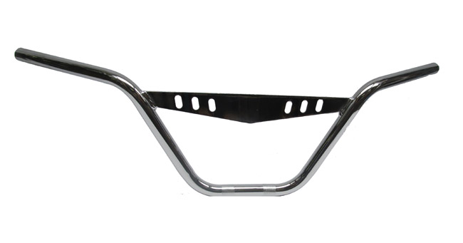 Guidão Cross para Ciclomotor KS50 100-13.106 KS50 - Diâmetro externo: 22 mm - Diâmetro interno: 18 mm - Largura: Aprox. 760 mm