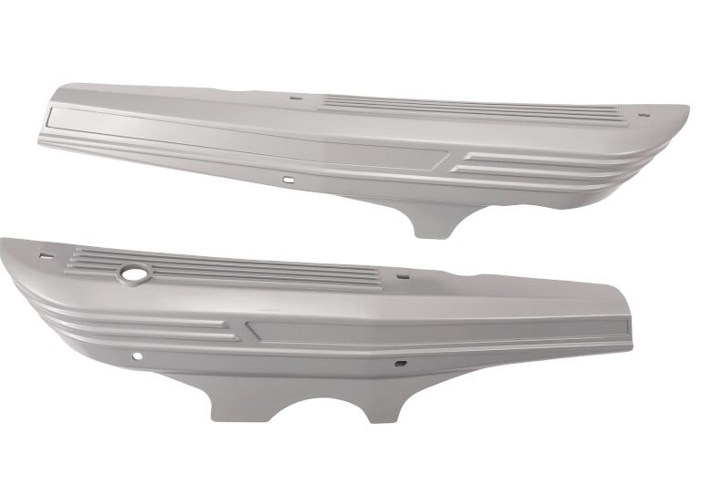 Sachs M2 M3 M4 M5 Prima Set Motorschermen / Zijschermen Zilver Grijs - M2 M3 M4 M5 Hercules Prima