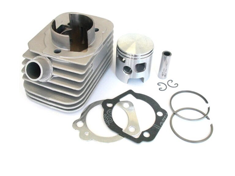 Vespa Ciao/si/citta Cylinder + Kolv 43.0mm 10mm Pin Aluminium 8 Port Athena Piaggio Vespa Moped 064900 60cc *race Använd endast*