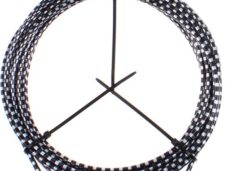 Universeel Bromfiets Werkplaats Scooter Buitenkabel/remkabel Zwart/chroom 10 Meter Op Rol 5mm Elvedes Teflon Kabel