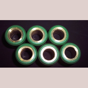 POLINI Variorol 6.7 gr. set 6 stuks 15x12 Polini Minarelli PGO 242.123 MOTORDELEN * OP = OP !! *