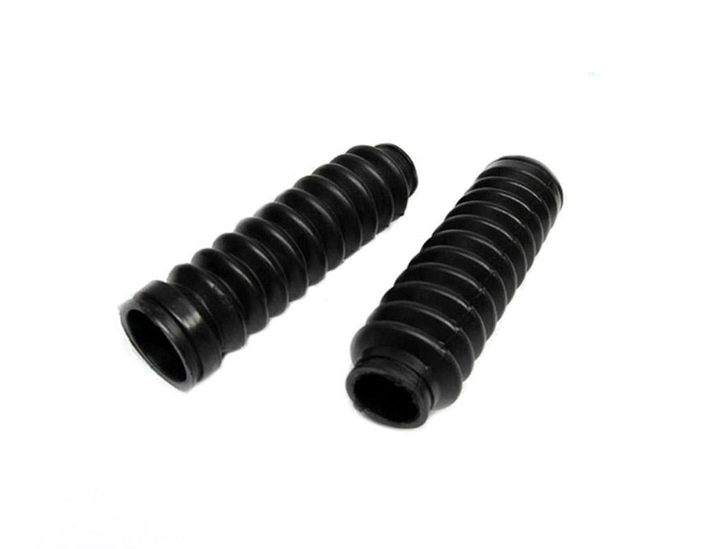 Tomos Voorvorkrubberset Zwart A3/a35 E.b.r. Ebr Rubber - Voorvork