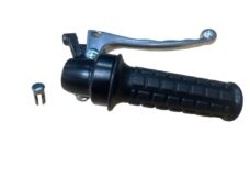 Lusito gashendel zwart voor Puch Maxi 22 mm stuur