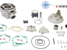 Minarelli Am6 Athena Cilinder. Kit New Power Valve System Pneumatic 50mm 80cc Spec.membr Cilinder+zuiger+kop Nieuw Systeem - Hydr P40013010005