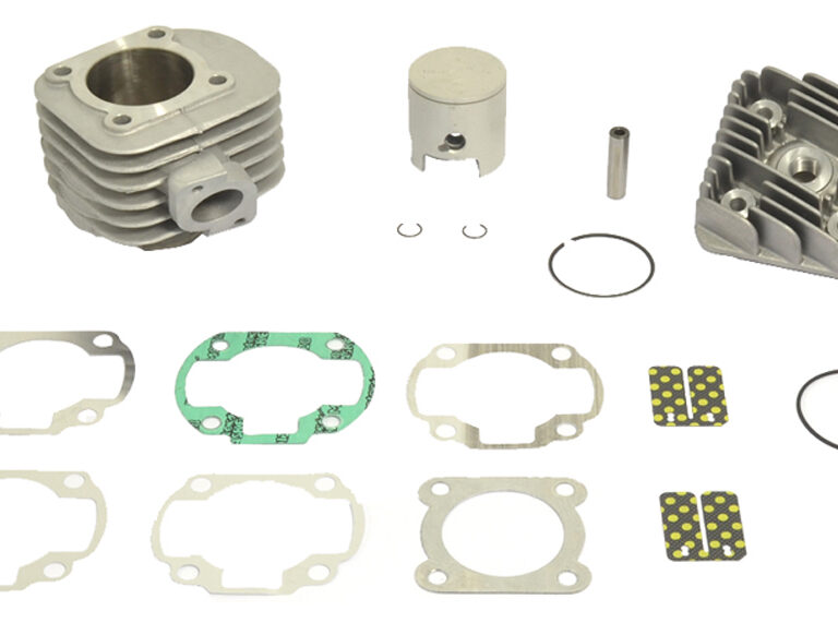 Kit de cilindro Athena Racing de 70 cc y 47.6 mm para motores Minarelli horizontales refrigerados por aire.