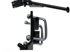 Tomos /Flexer Quadro zijstandaard/jiffystand zwart standaard frame