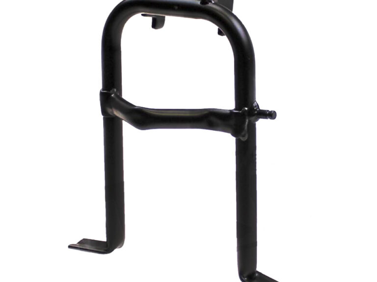 Lange middenstandaard 24cm zwart voor Puch Maxi S en Rider Macho