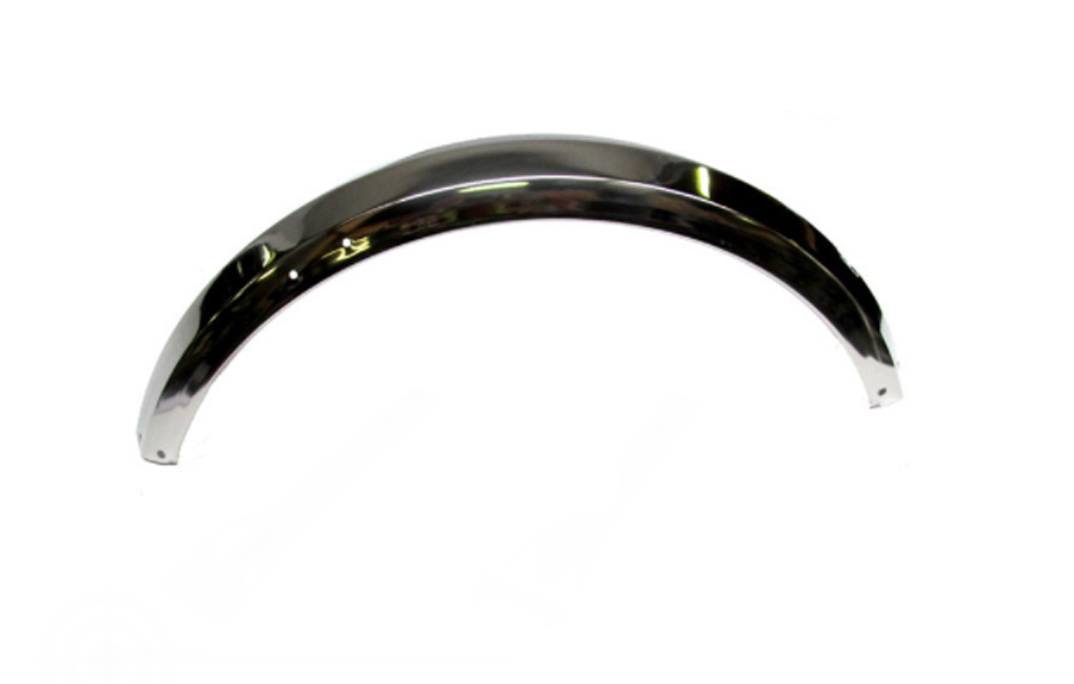 Puch Maxi voorspatbord RVS Europa origineel model spatbord - 5872 voorspatbord bracket set / bevestiging los te bestellen