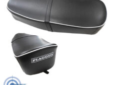 Buddyseat duozadel voor Piaggio Vespa Ape 50 driewieler