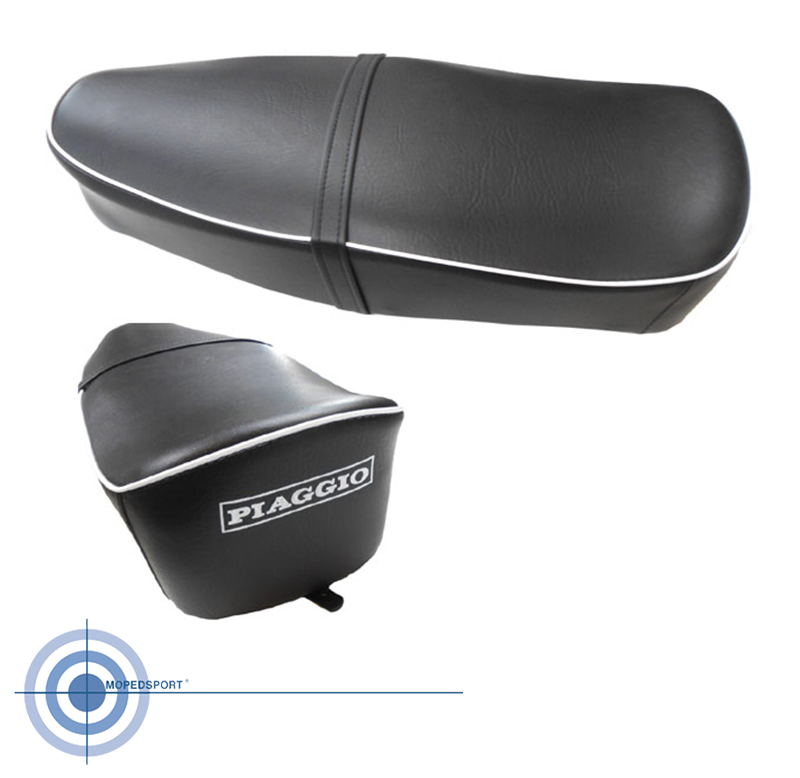 Buddyseat duozadel voor Piaggio Vespa Ape 50 driewieler