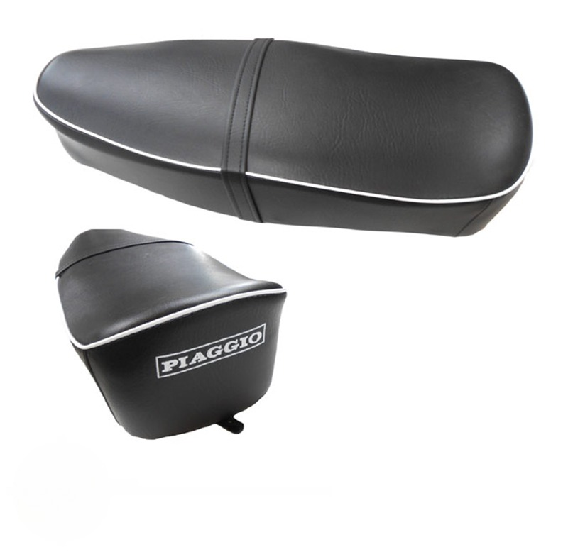Buddyseat duozadel voor Piaggio Vespa Ape 50 driewieler