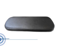 Zwart buddyseat duozadel voor Vespa 50 scooter