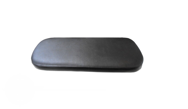 Zwart buddyseat duozadel voor Vespa 50 scooter