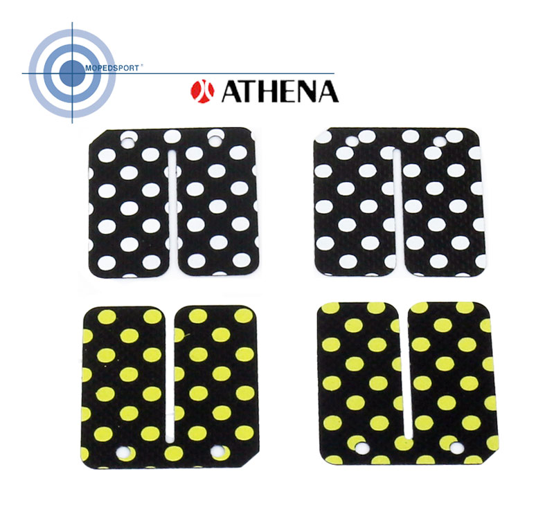 ATHENA MINARELLI Membraanplaatjes carbon motor verticaal APRILIA YAMAHA MALAGUTI