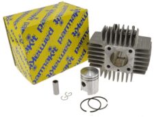 Puch Maxi X30 Cilinder Set Met Zuiger 38mm 50cc Oud Model Pen 12mm Als Origineel Aluminium / Nicasil Parmakit 59203.00 