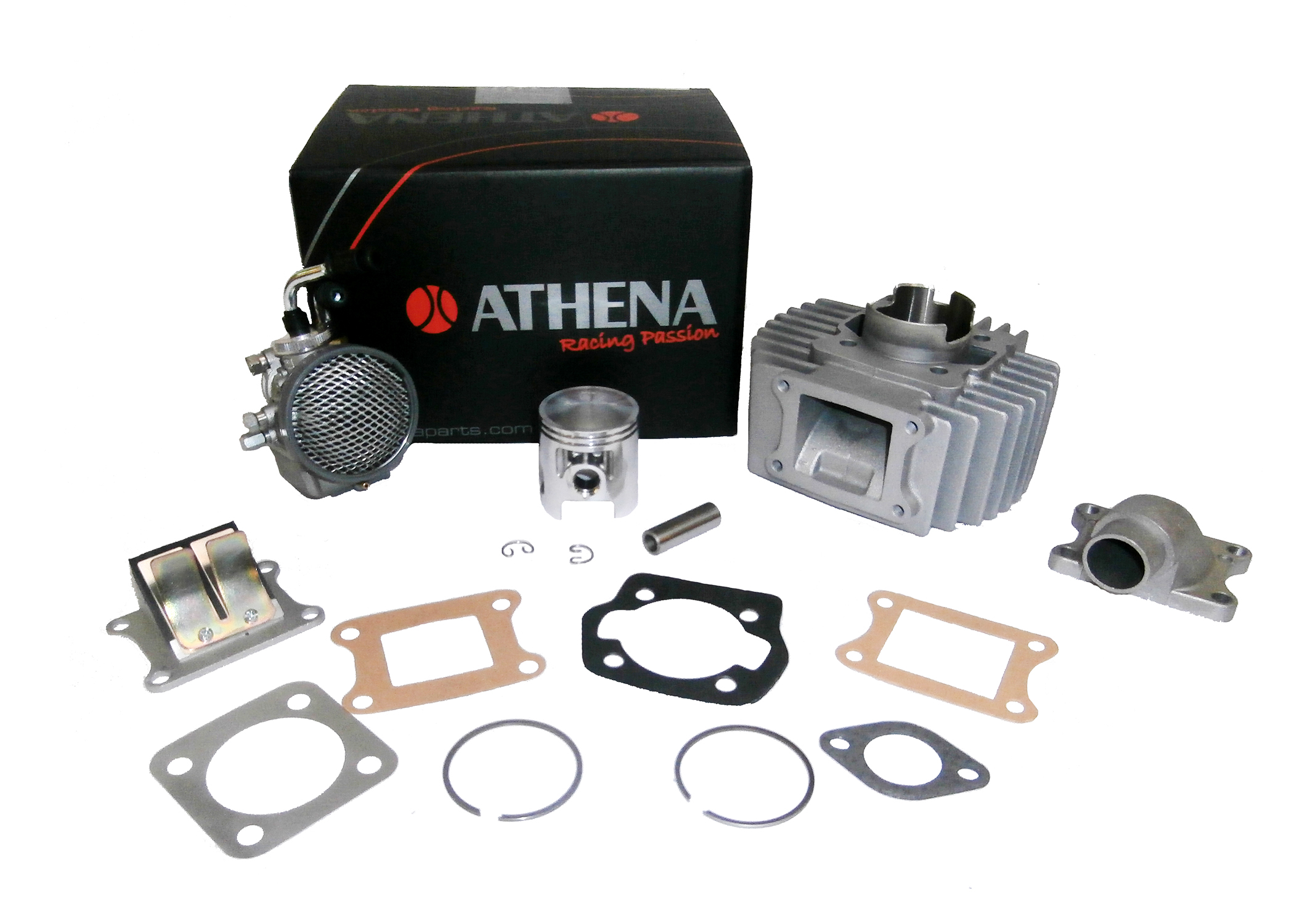 ATHENA PUCH MAXI Cilinder AJH + Zuiger Membraan 70cc 45mm 17mm Amal carburateur membraancilinder losse zuiger is nr 7020/7021/7022 *race use only*