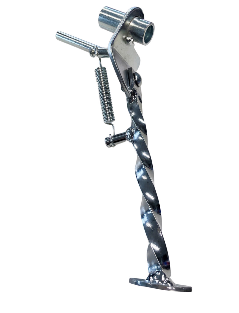 VESPA CIAO Zijstandaard 32cm chroom GEDRAAID jiffystand